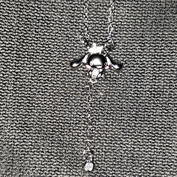 Sanrio Hello Kitty Family Cinnamoroll Silver Necklace - Picture 2 of 3